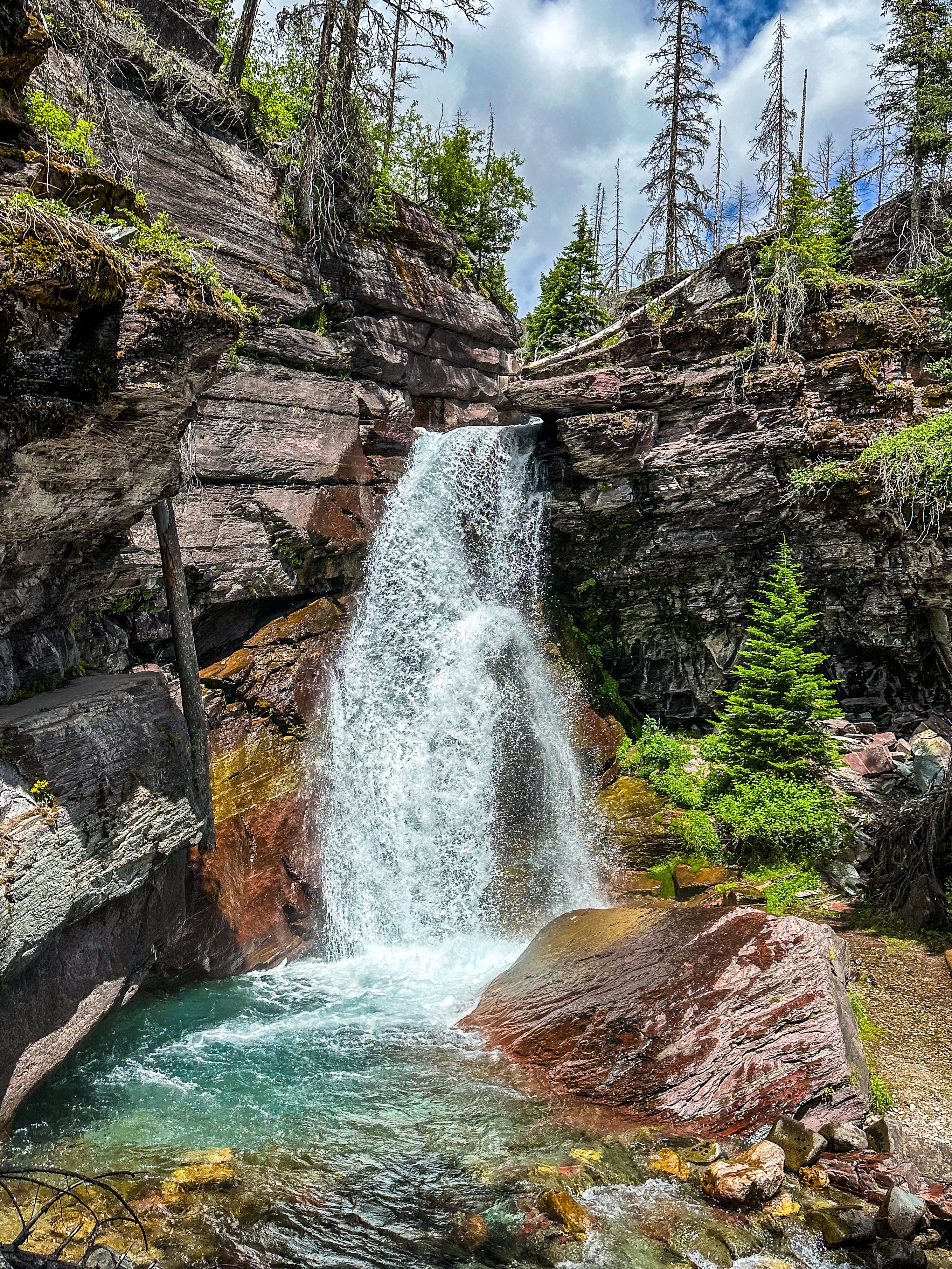 5 Gorgeous Waterfall Trails in Glacier National Park